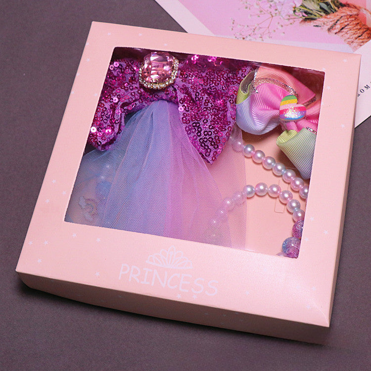 Wholesale Alloy Unicorn Hairpin Jewelry Gift Box Set